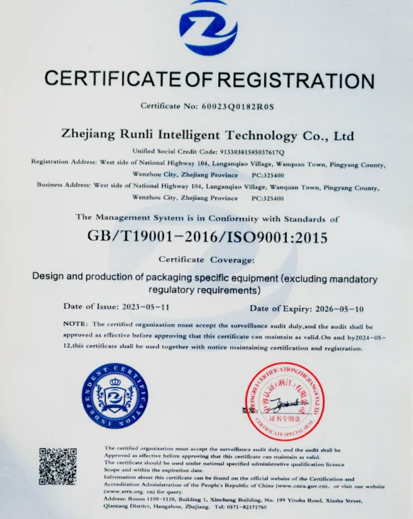 Certificaciones