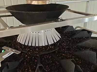Envasadora de gránulos para bolsas preformadas