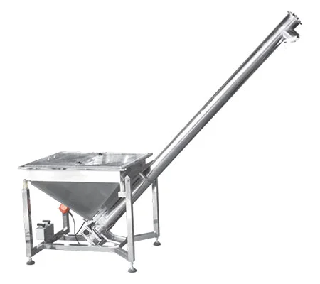 Alimentador de tornillo para polvo
